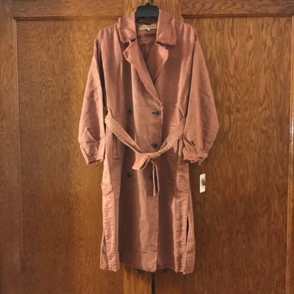 Free People Kelly Trench Coat Size XS/S - Picture 5 of 13